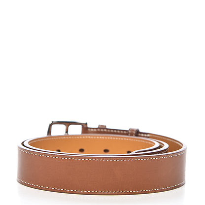 Hermes Barenia Etriviere 40mm Belt 90 Fauve 3 of 8