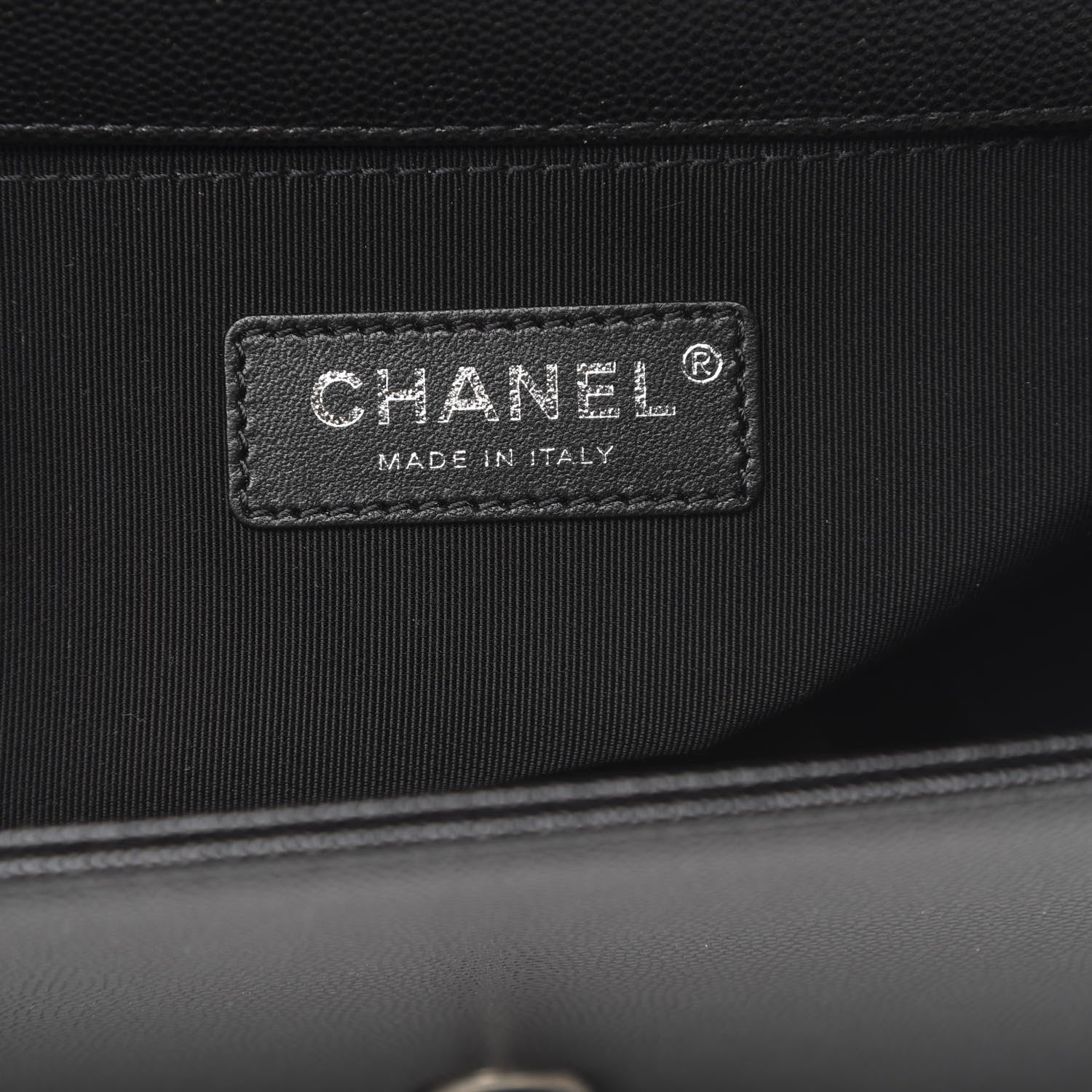 Chanel Caviar Quilted Medium Boy Flap Black 6 of 11