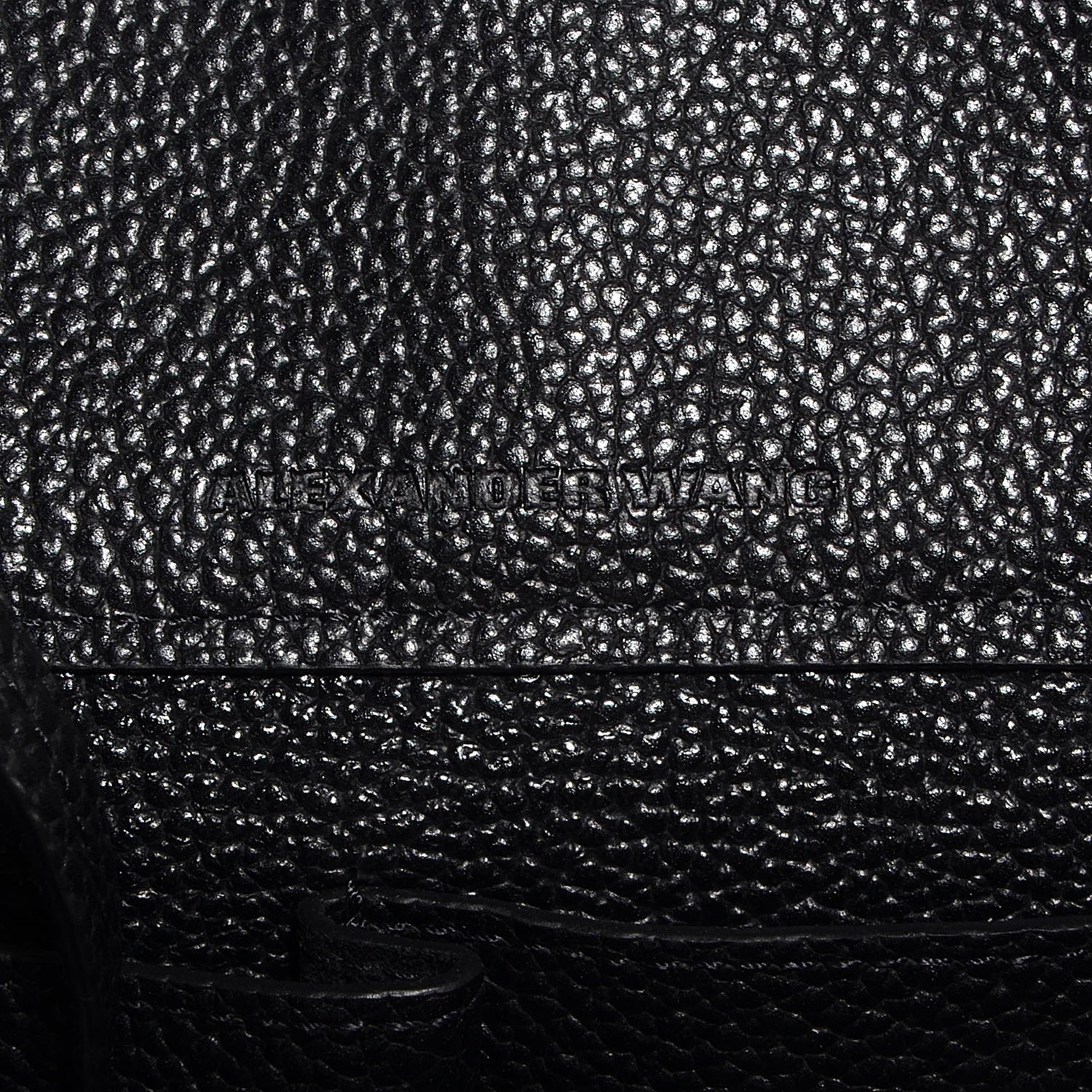 Alexander Wang Leather Prisma Skeletal Tote Black with Rose Gold Hardware 7 of 8