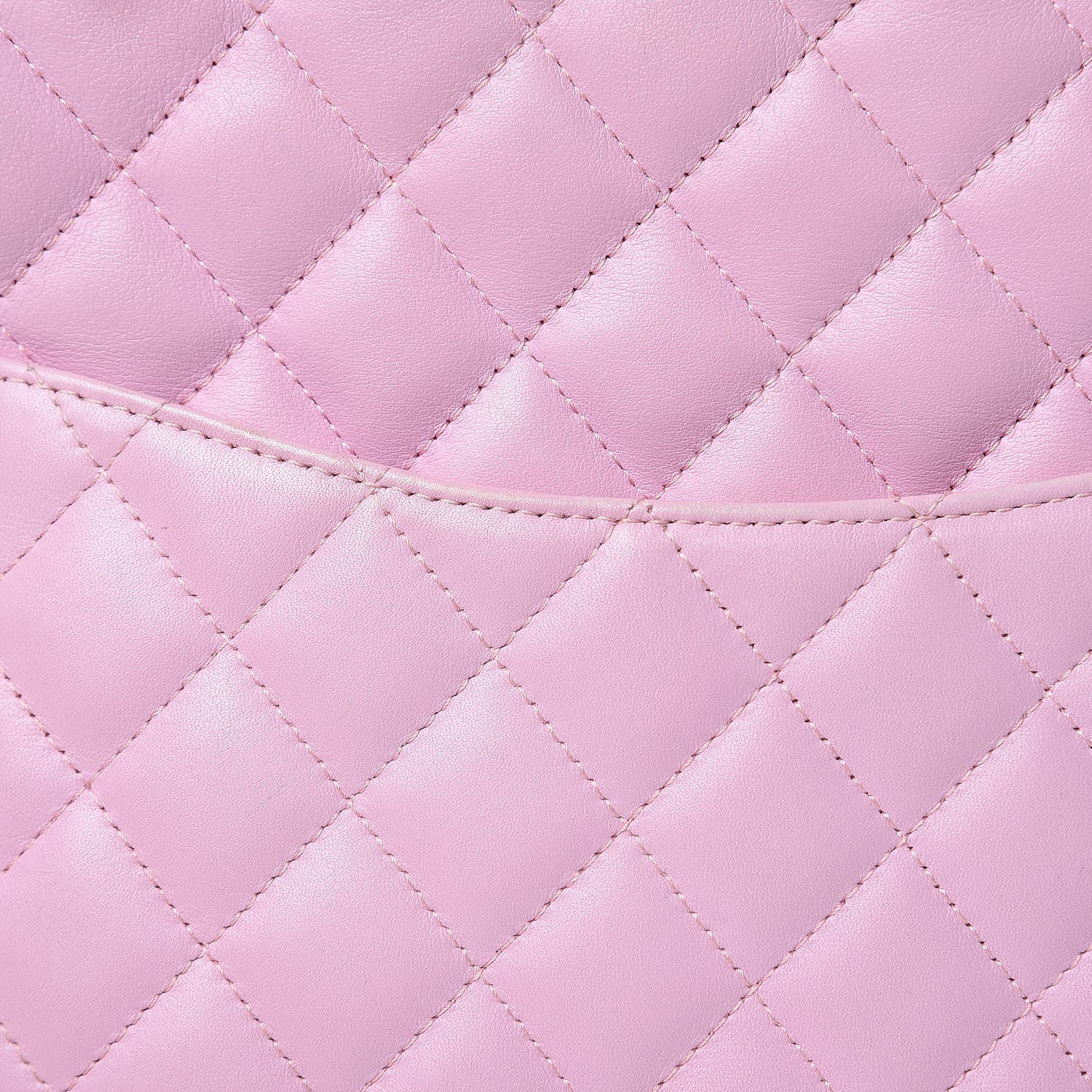 Chanel Calfskin Quilted Medium Cambon Tote Pink Black 11 of 16