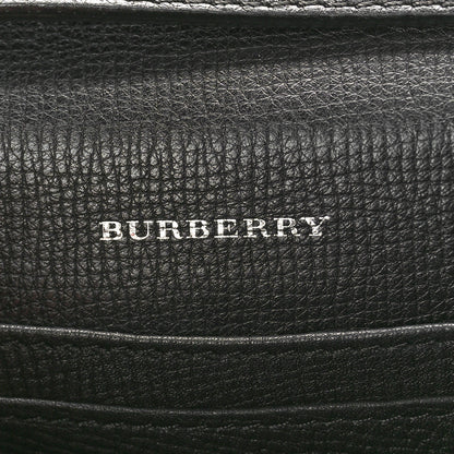 Burberry Derby Calfskin Vintage Check Small Macken Crossbody Bag Black 6 of 11