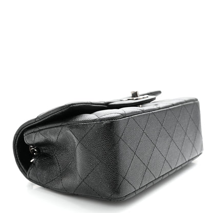Chanel Iridescent Caviar Quilted Mini Rectangular Flap Black 4 of 12