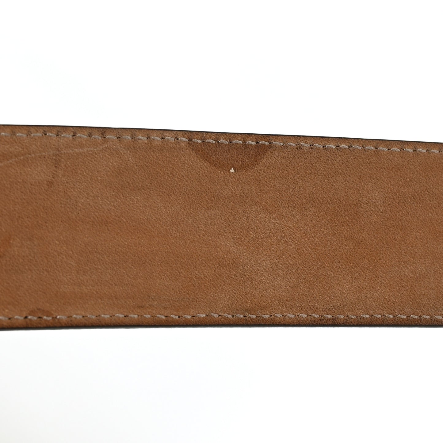 GG Supreme Monogram Interlocking G Belt 105 42 Dark Brown
