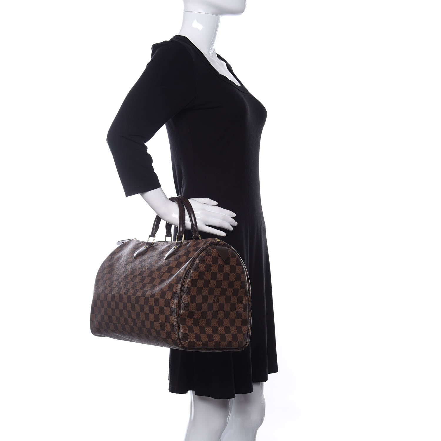 Louis Vuitton Damier Ebene Speedy 35 2 of 10