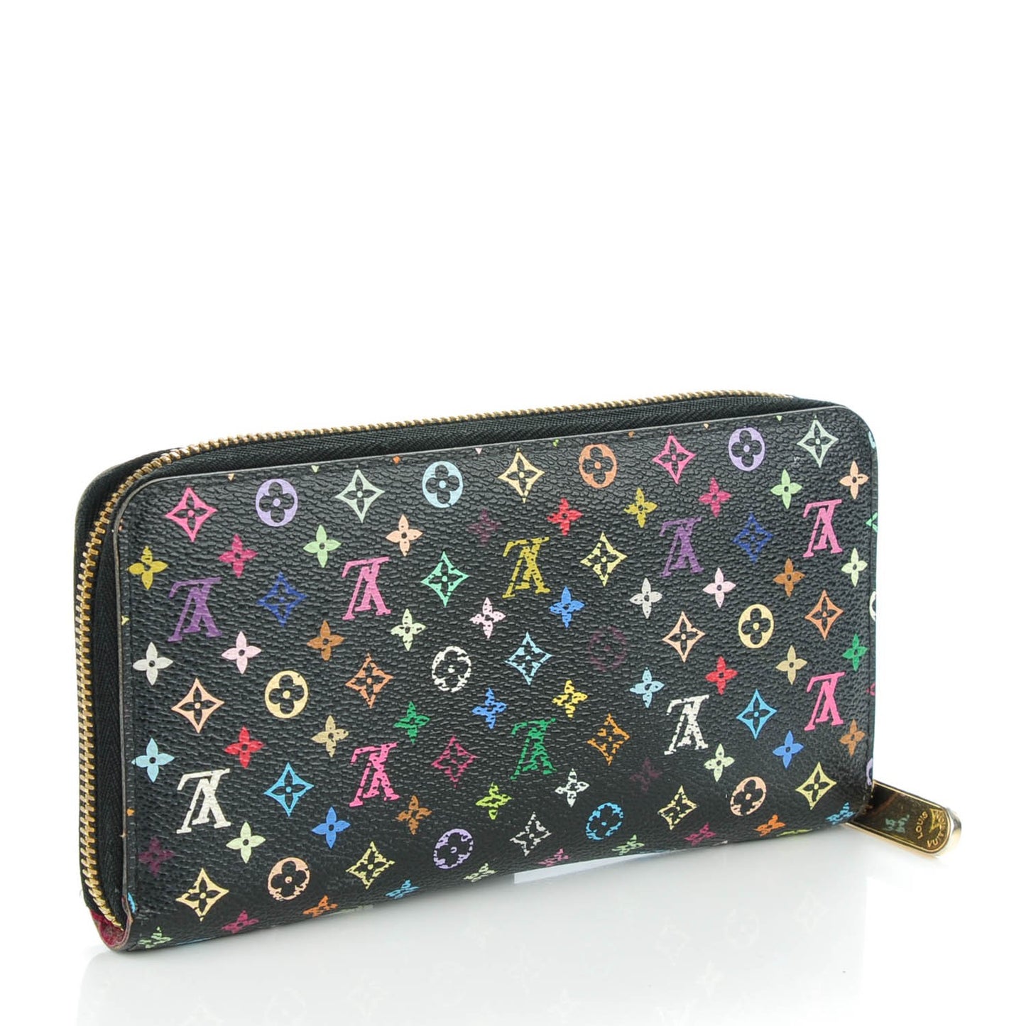 Monogram Multicolor Zippy Wallet Black Grenade