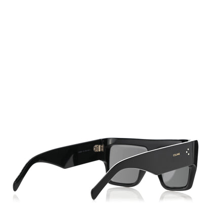 Celine Acetate Flat Top Rectangular Sunglasses CL400921 4 of 7