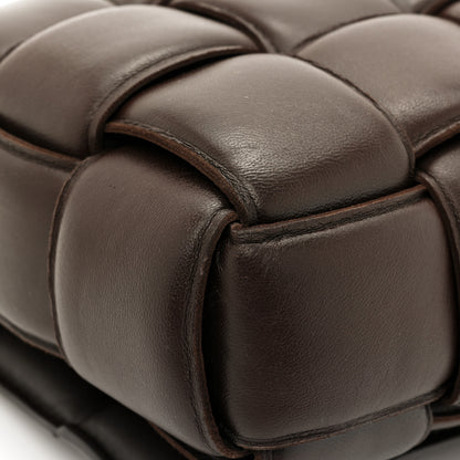 Bottega Veneta Lambskin Maxi Intreccio Padded Chain Cassette Crossbody Bag Fondant 9 of 11