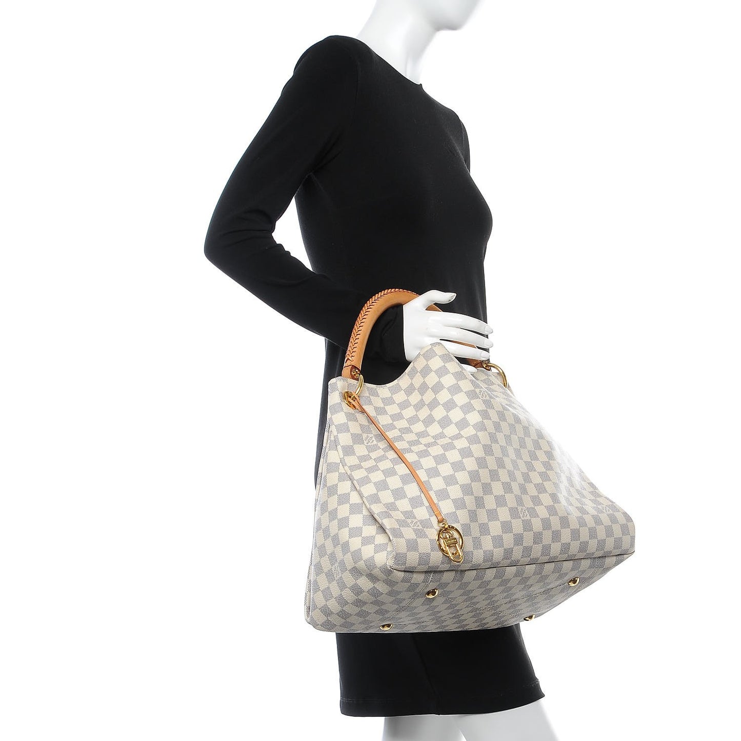 Damier Azur Artsy MM