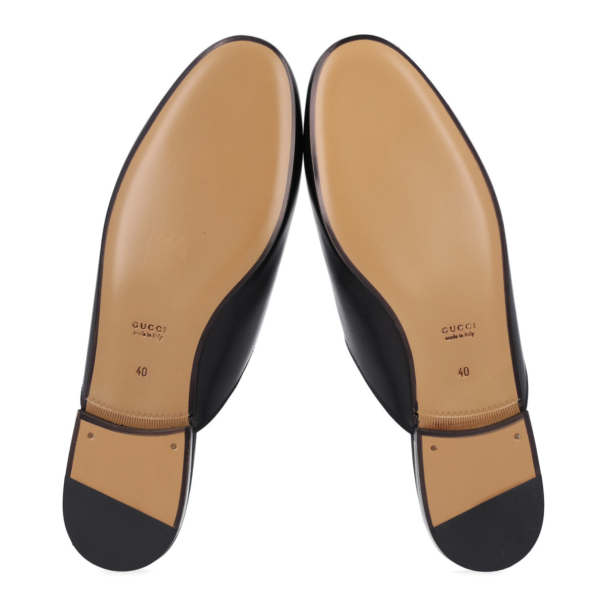 Calfskin Womens Princetown Slippers 40 Black