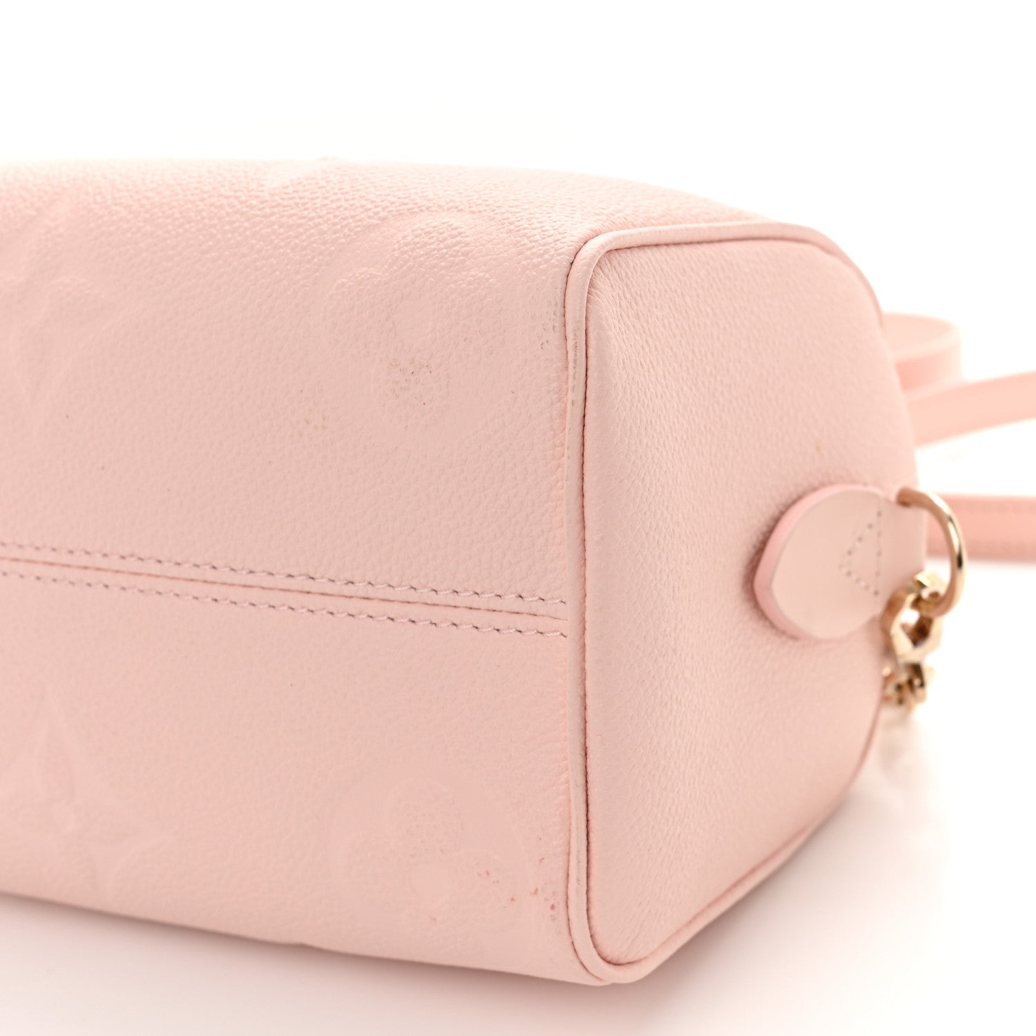 Louis Vuitton Empreinte Monogram Giant Speedy Bandouliere 20 Pink Opale 9 of 10