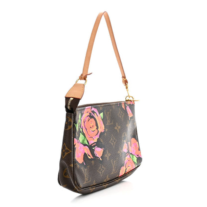 Louis Vuitton Monogram Roses Pochette Accessories 3 of 10