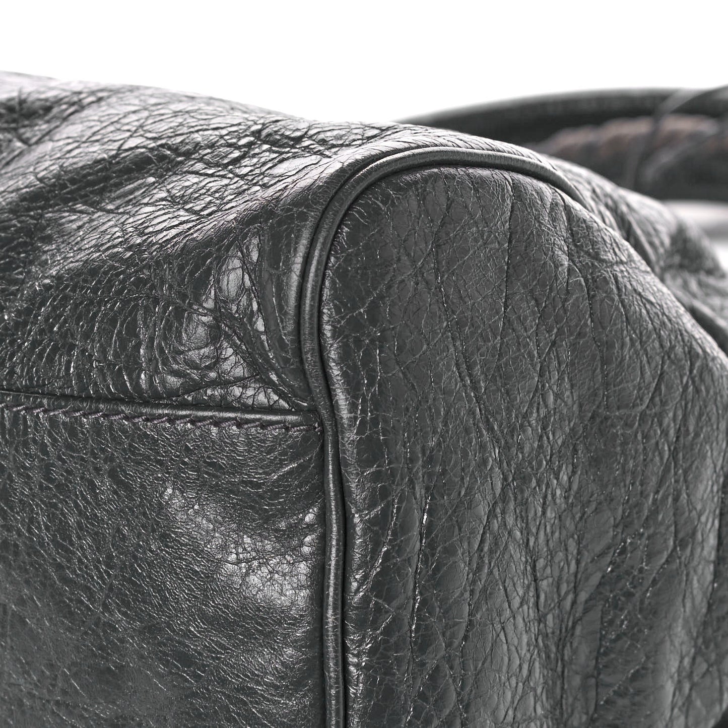 Agneau Giant 12 Silver Hardware Velo Gris Fossile Anthracite