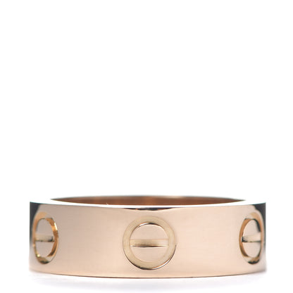 Cartier 18K Pink Gold 5.5mm LOVE Ring 49 5 3 of 6