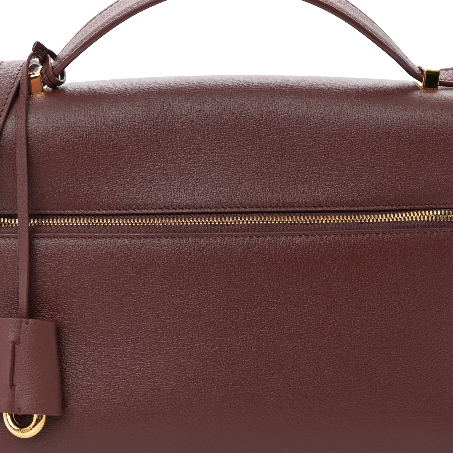 Calfskin Extra Bag L27 Smoked Caramel
