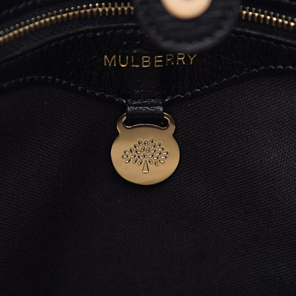 Mulberry Shiny Goatskin Small Bayswater Double Zip Tote Black 8 of 14