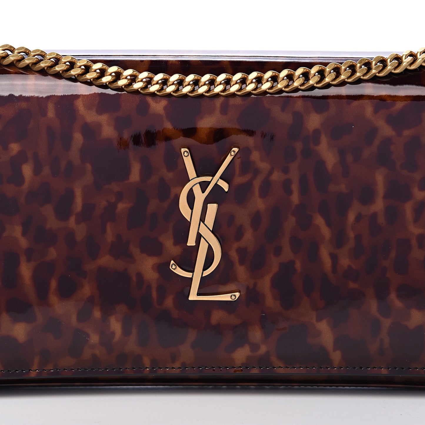 Patent Chain Wallet Tortoise