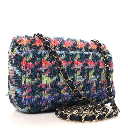 Chanel Knit Mini Rectangular Flap Multicolor 3 of 10