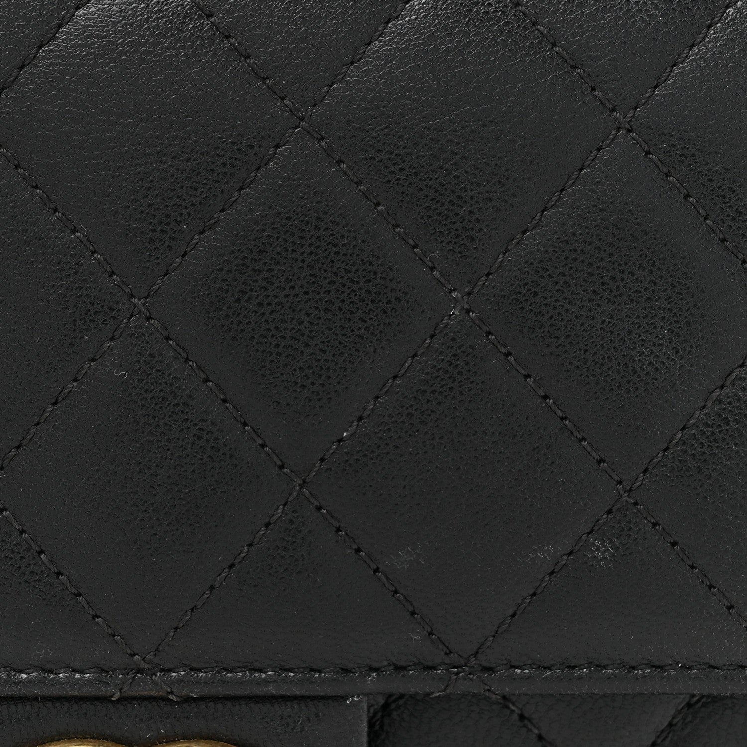Chanel Lambskin Quilted Chic Pearls Flap Black 8 of 16