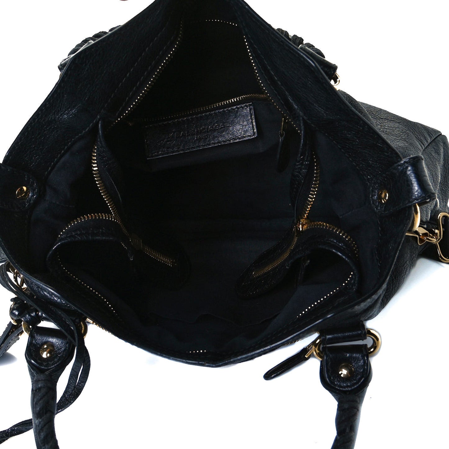 Agneau Giant 12 Gold Hardware Town Black