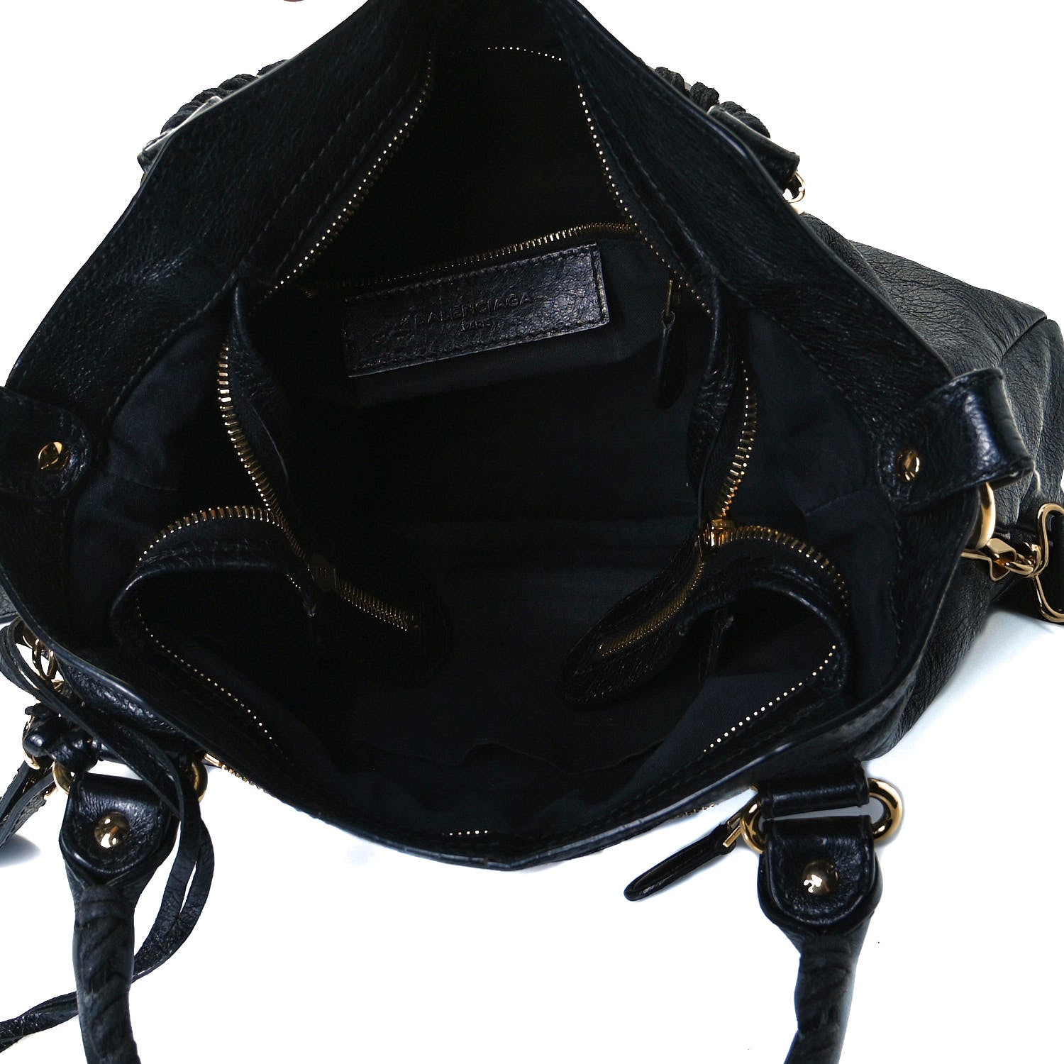 Balenciaga Agneau Giant 12 Gold Hardware Town Black 5 of 15