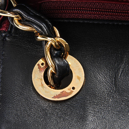 Chanel Lambskin Quilted Medium Single Flap Black 9 of 10