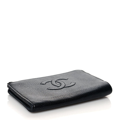 Chanel Caviar Timeless CC Coin Purse Case Black 4 of 7