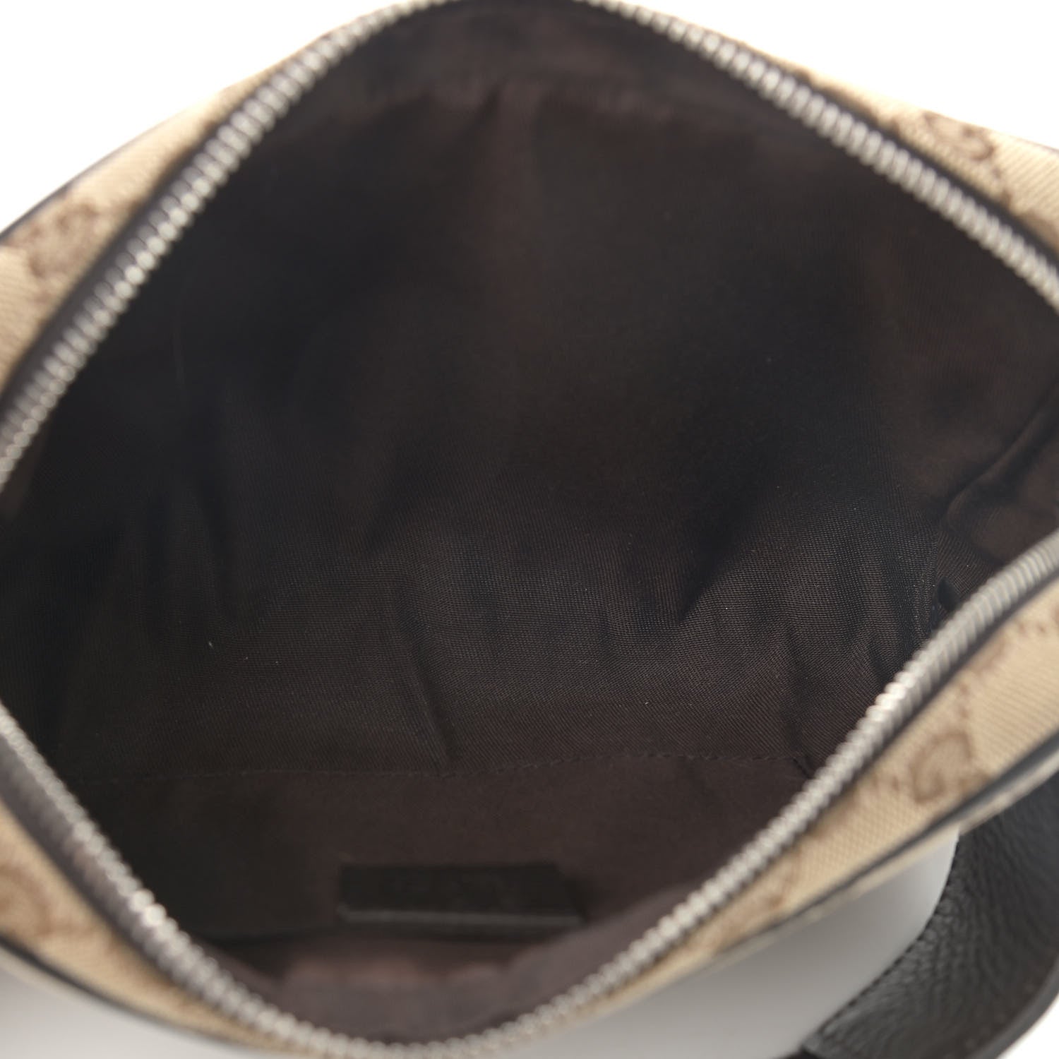Gucci Monogram Belt Bag Dark Brown 5 of 10