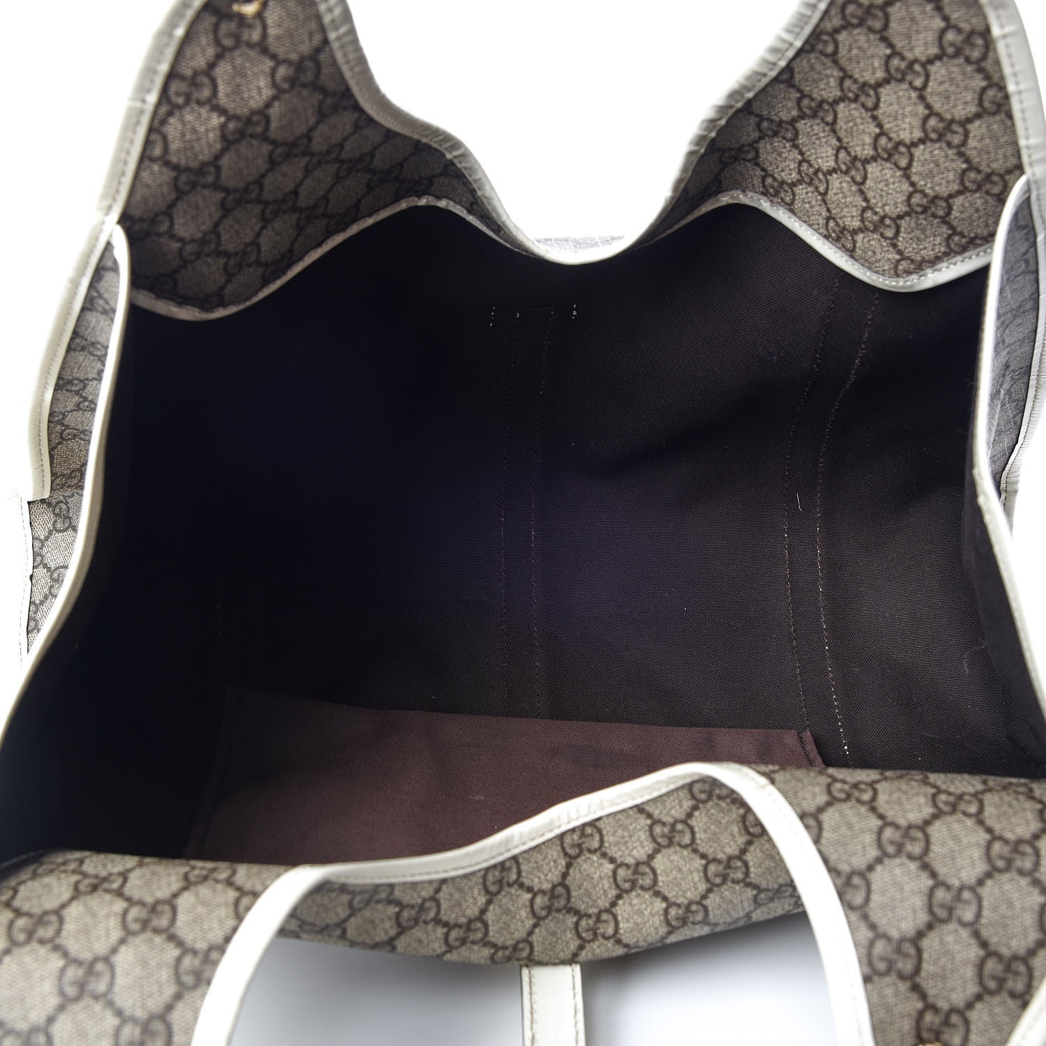 Gucci Monogram Large Joy Shoulder Bag White 7 of 11