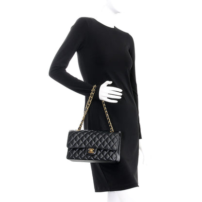 Chanel Caviar Quilted Medium Double Flap Black 3 of 10