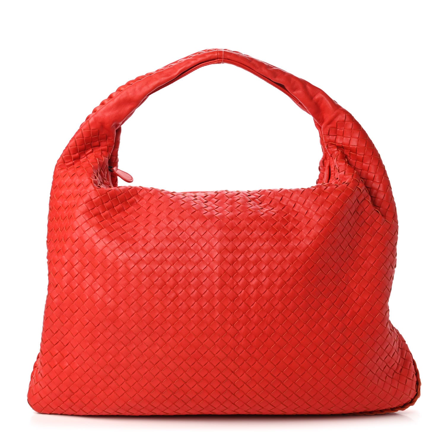 Bottega Veneta Nappa Intrecciato Large Veneta Hobo Cardinal 1 of 10