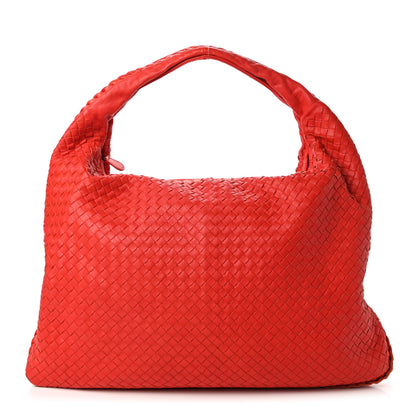 Bottega Veneta Nappa Intrecciato Large Veneta Hobo Cardinal 1 of 10