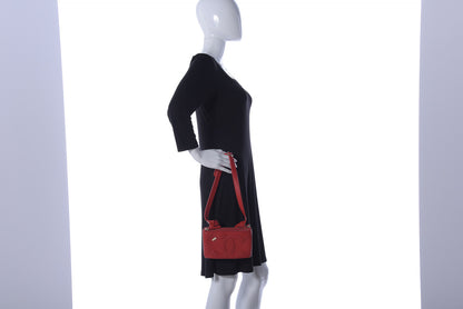 Chanel Lambskin CC Mania Waist Belt Bag Red 2 of 15