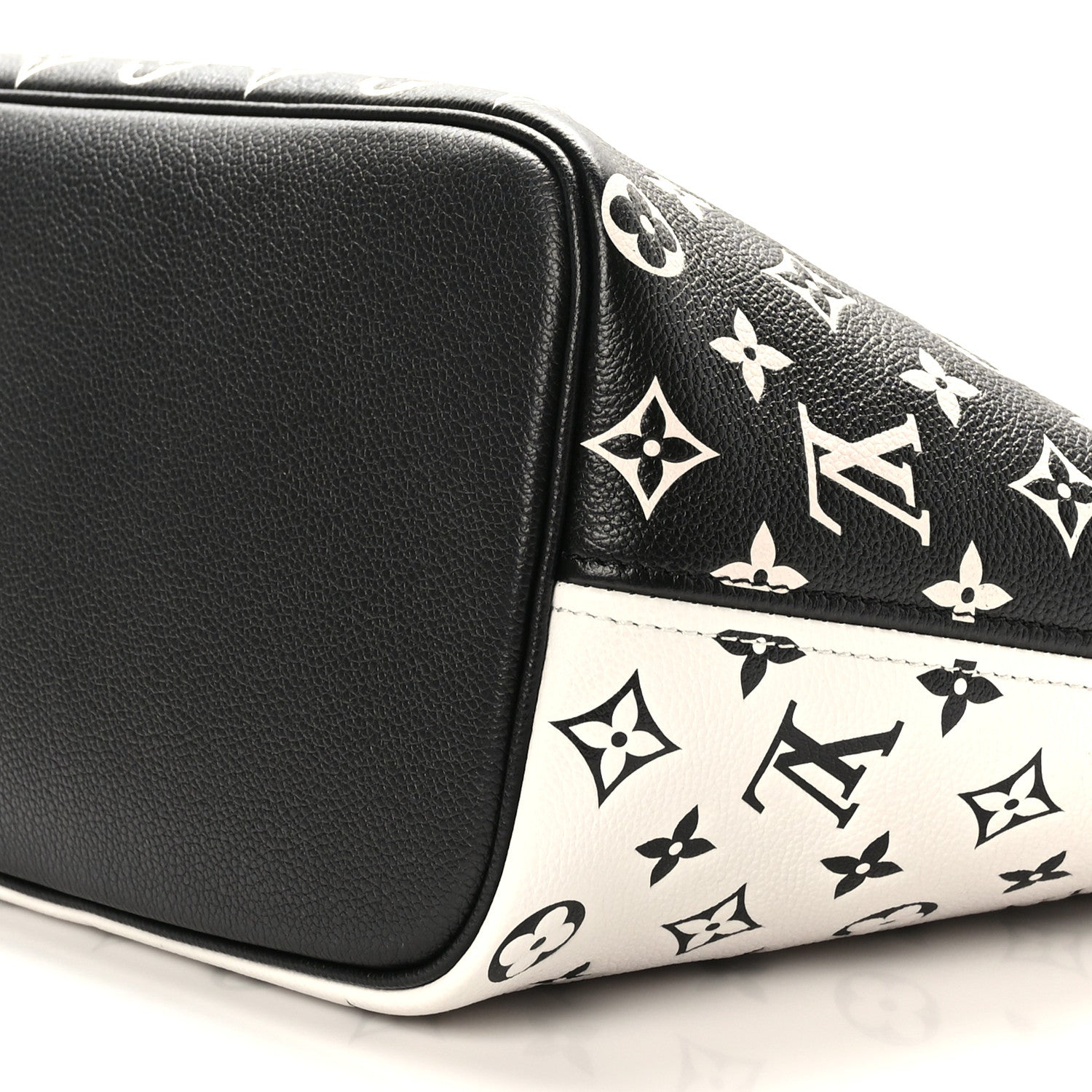 Louis Vuitton Empreinte Spring In The City Neverfull MM Black White Pink 9 of 9