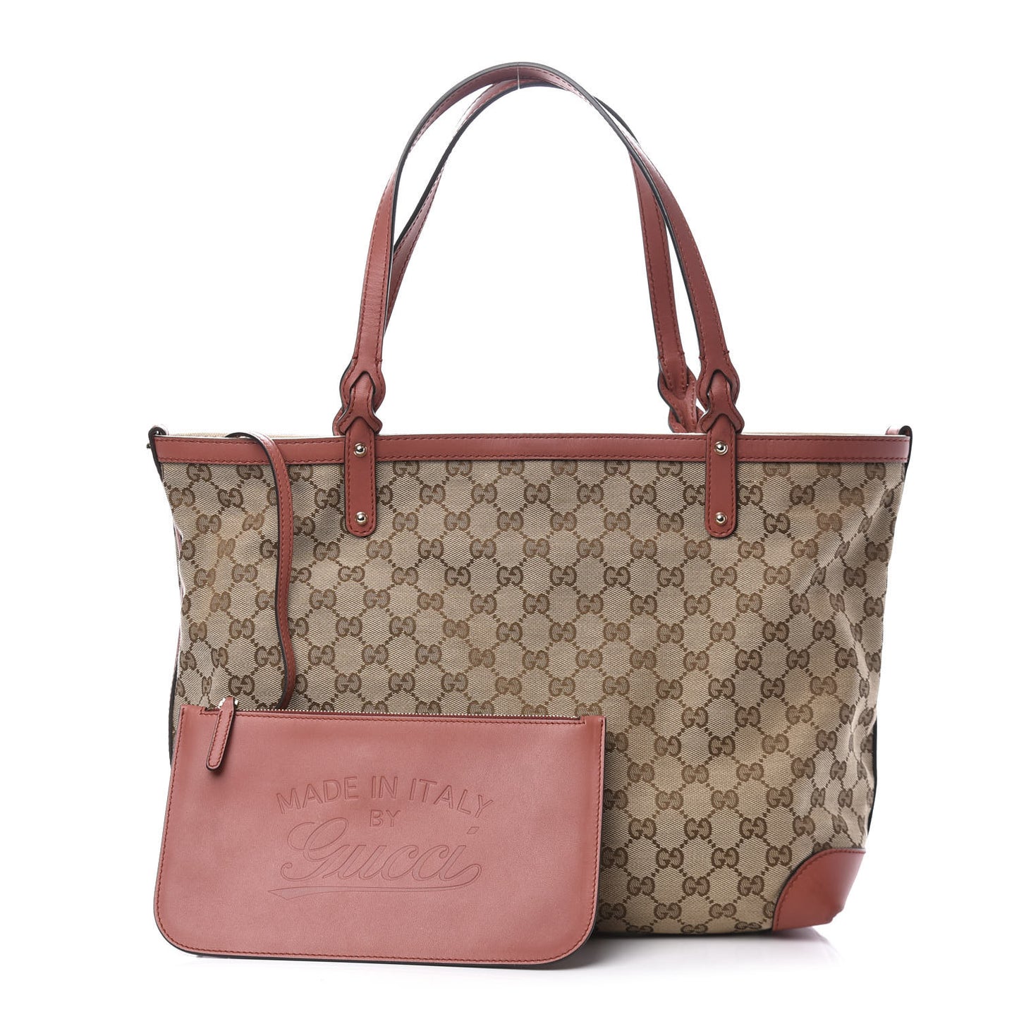 Monogram Medium Craft Tote Coral