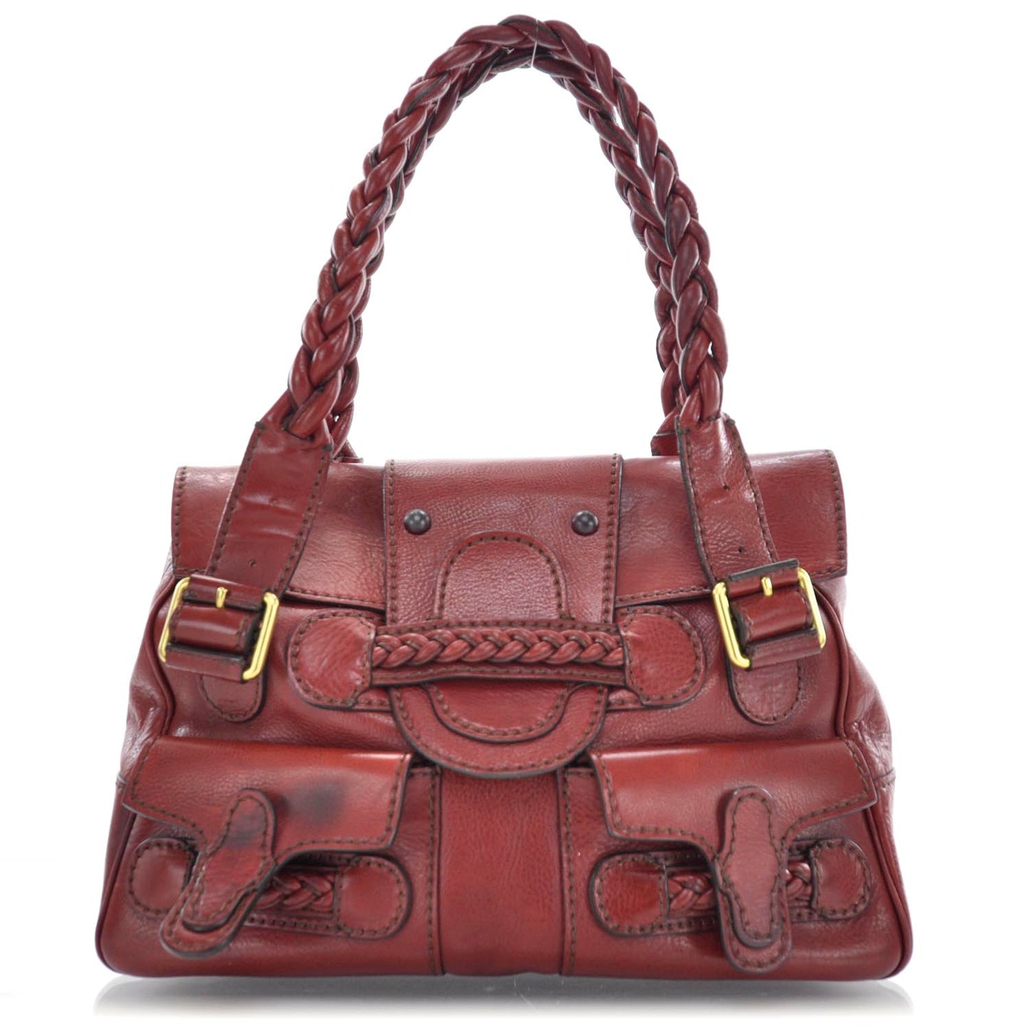 Leather Large Histoire Red
