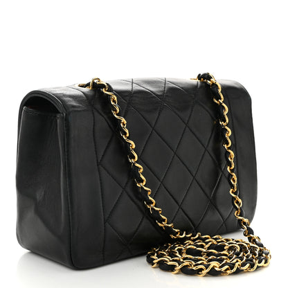 Chanel Lambskin Quilted Small Single Flap Black 3 of 11