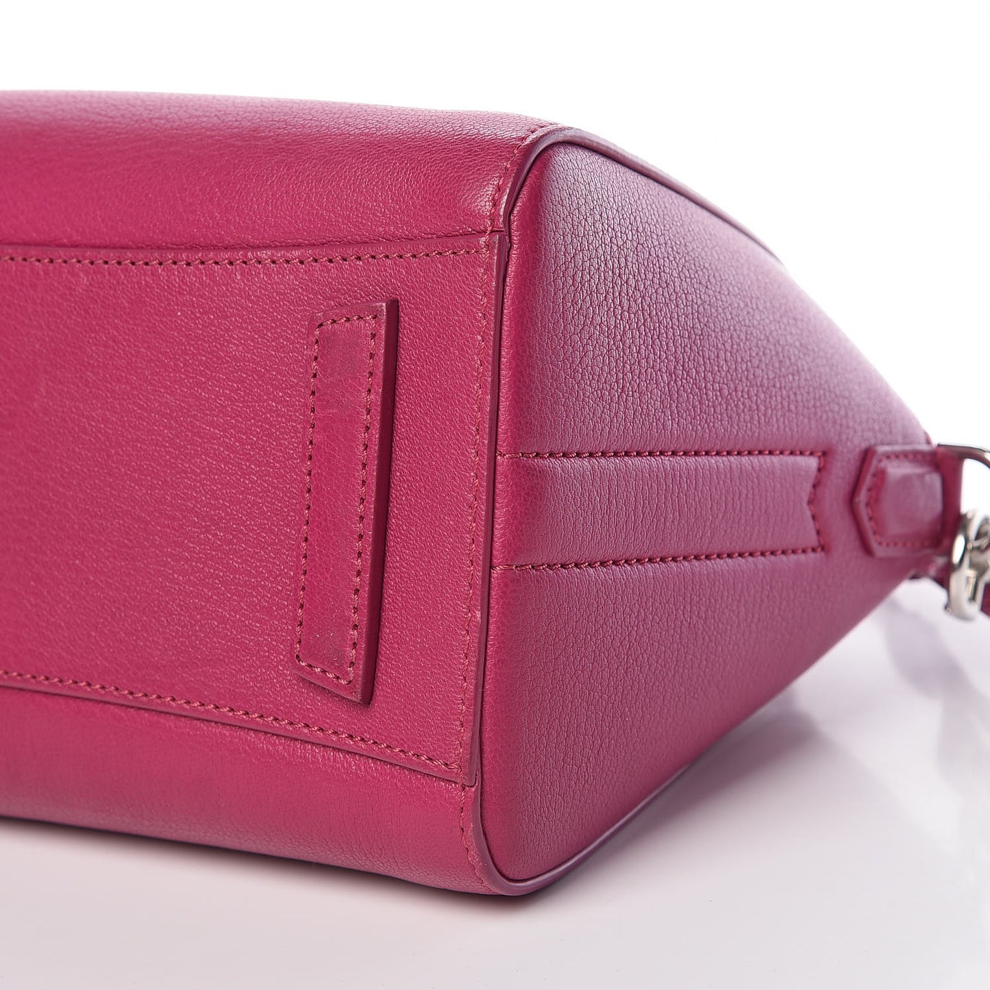 Sugar Goatskin Mini Antigona Magenta