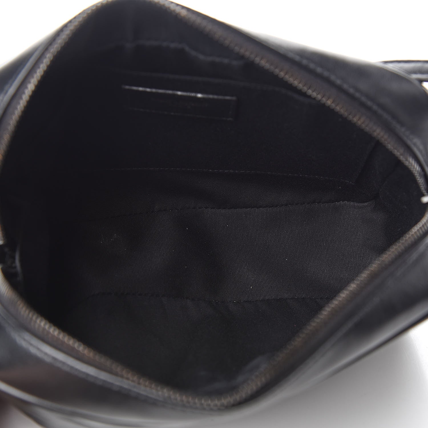 Saint Laurent Calfskin Matelasse Monogram Lou Camera Bag Black 4 of 14