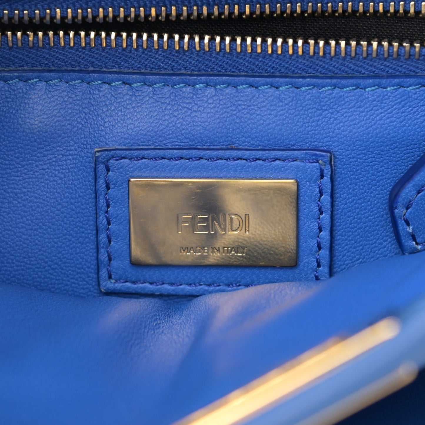 Nappa Mini Peekaboo Iconic Satchel Bleuette