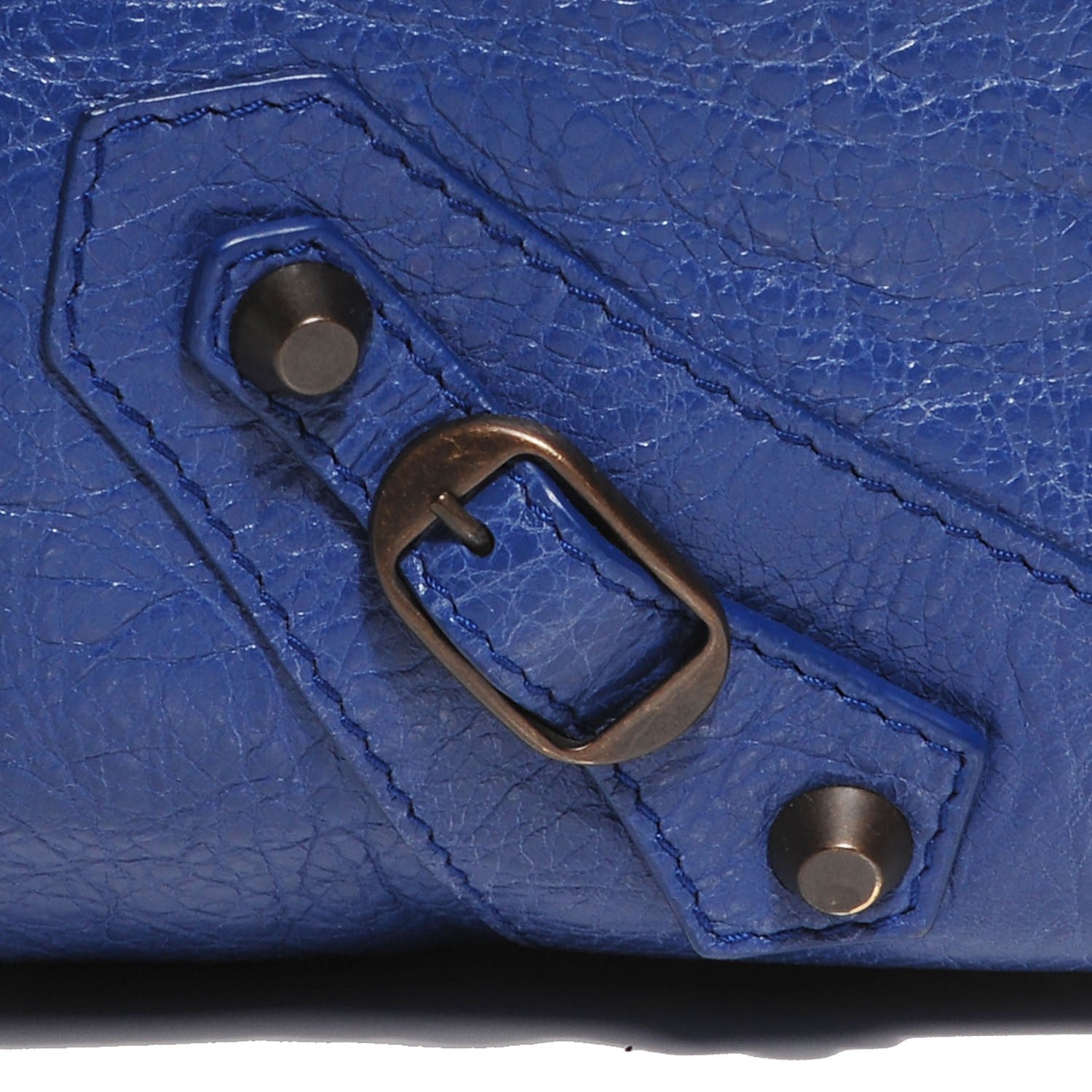 Balenciaga Agneau Classic Hardware Maxi Twiggy Bleuette 9 of 17