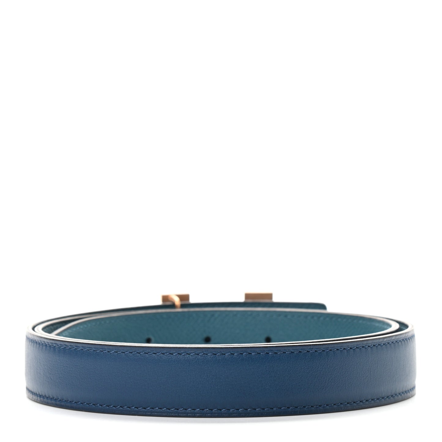 Swift Epsom 24mm Constance H Belt 85 Bleu Saphir Colvert