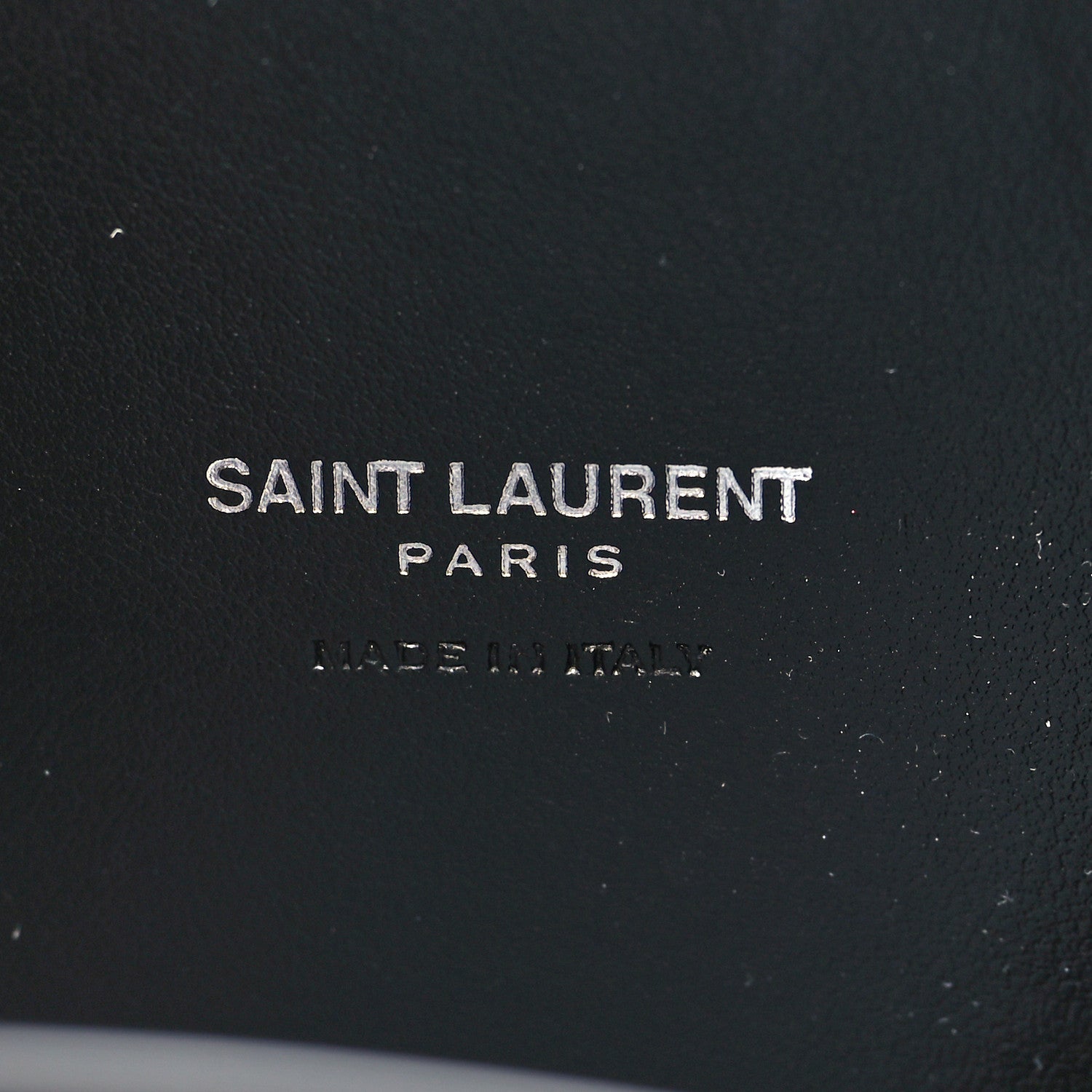 Saint Laurent Calfskin Crocodile Embossed Baby Sac De Jour Black 7 of 8