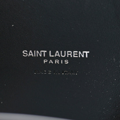 Saint Laurent Calfskin Crocodile Embossed Baby Sac De Jour Black 7 of 8