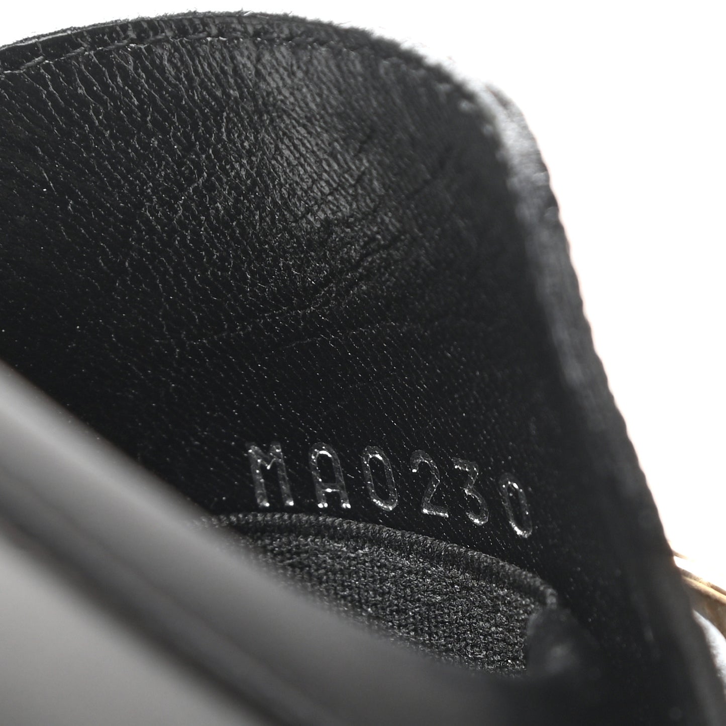 Monogram Calfskin Academy Loafers Pumps 38.5 Black