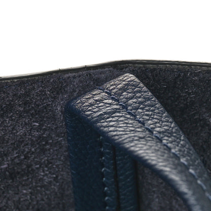 Celine Soft Grained Calfskin Small Belt Cabas Phantom Dark Blue 11 of 11