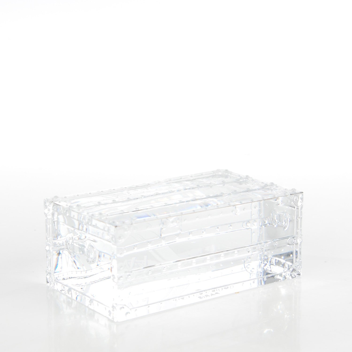 Louis Vuitton Crystal Trunk Paperweight 2 of 5