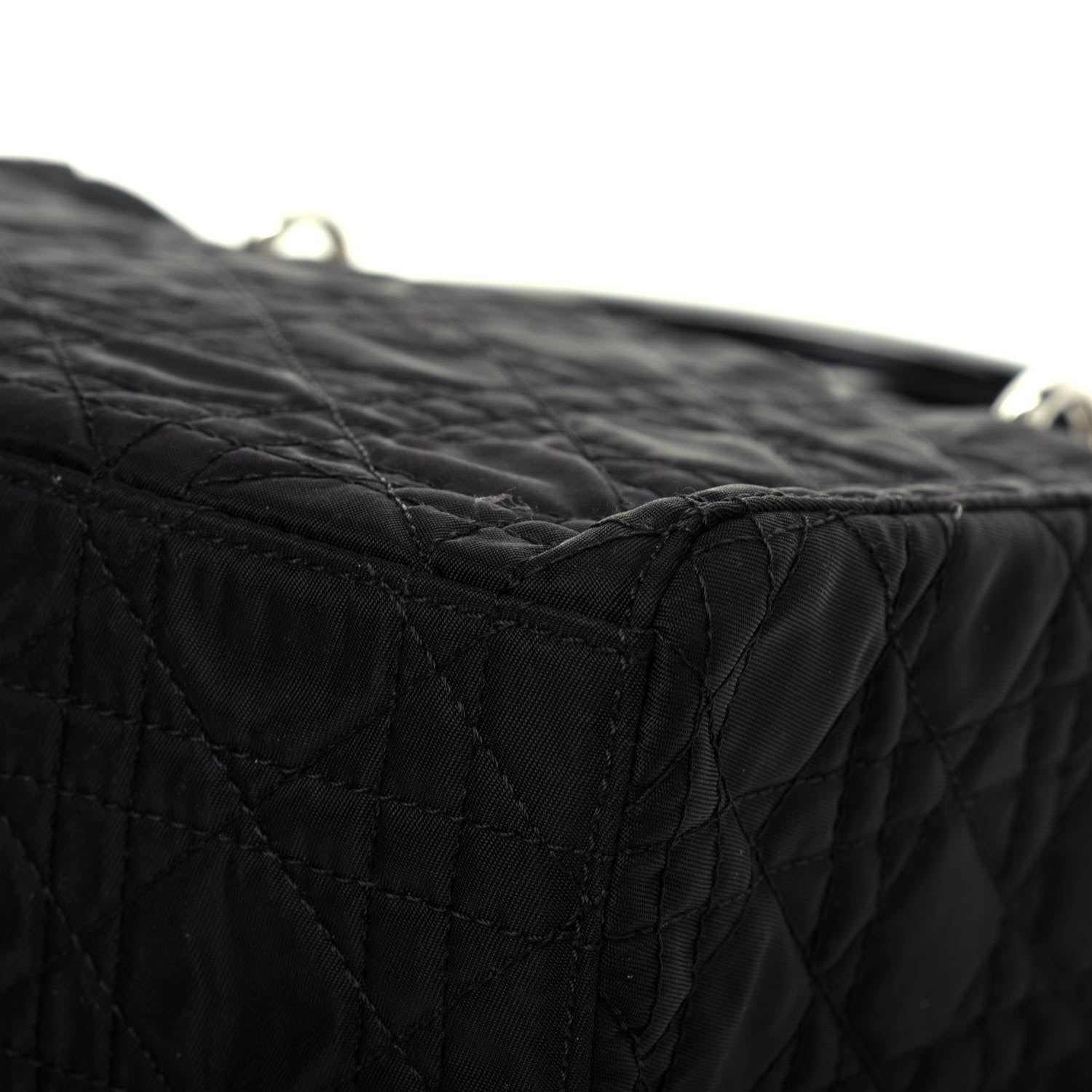 Christian Dior Nylon Cannage Medium Lady Dior Black 15 of 19