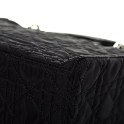 Christian Dior Nylon Cannage Medium Lady Dior Black 15 of 19