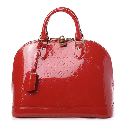 Louis Vuitton Vernis Alma PM Cherry 1 of 10