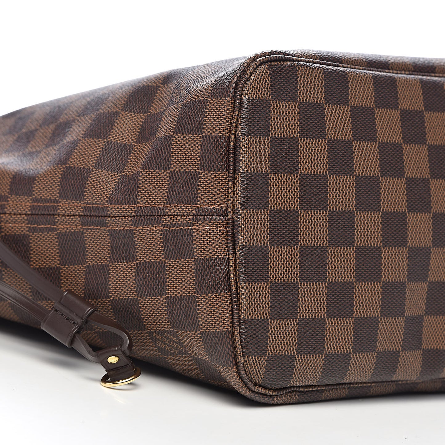 Damier Ebene Neo Neverfull MM Rose Ballerine